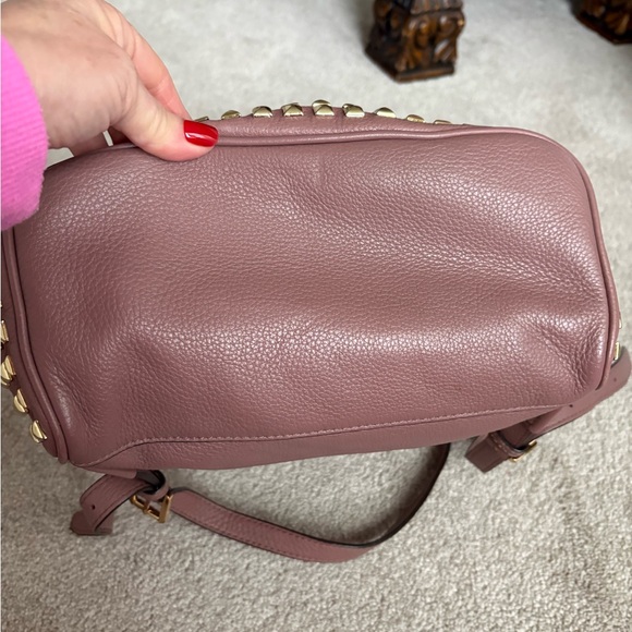 Michael Kors Pink Studded Backpack - Picture 3 of 8